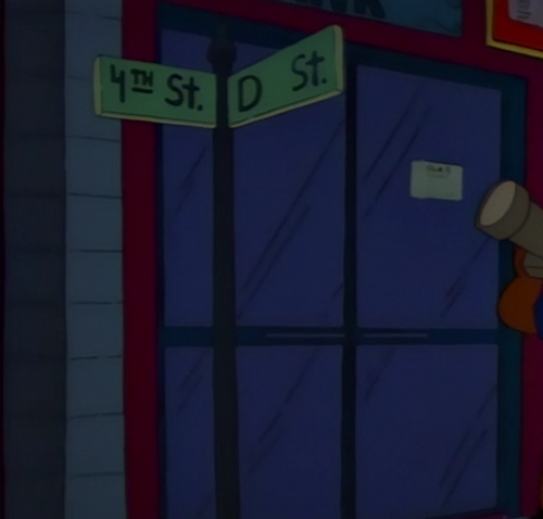 4th Street - Wikisimpsons, the Simpsons Wiki