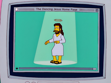 The Dancing Jesus Home Page - Wikisimpsons, The Simpsons Wiki