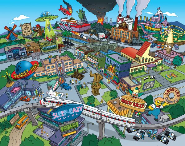 Springfield - Wikisimpsons, the Simpsons Wiki