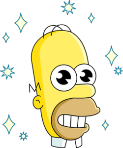 Homer Simpson Anime Wallpaper - Download to your mobile from PHONEKY