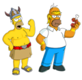 Barbarian Homer & Homer Barbarian.png