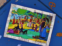 A Sunday Afternoon on the Island of La Grande Jatte by Barney.png