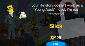 If your life story doesn't work as a "Young Adult" novel, I'm not interested.