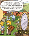 Lisa Simpson's Book Club Alice Looking Glass.png