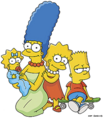 Marge, Maggie, Lisa & Bart.png