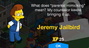 What does "parental mimicking" mean? My counselor keeps bringing it up.