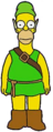 The Simpsons Game-Neverquest Homer Costume.png