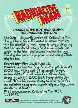 R5 Radioactive Boy and Glowy (Skybox 1993) back.jpg