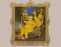 The Man Who Came to Be Dinner Couch gag Homer.png