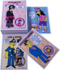 SIMPSONS MANIA PROMOTIONAL CARD P2