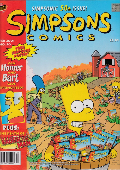 Simpsons Comics 50 Wikisimpsons The Simpsons Wiki