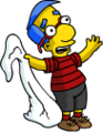 Tapped Out Milhouse Hang Out with Grand Pumpkin.png