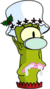 Mrs. Kodos Claus - Sad