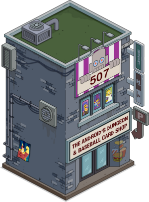 The Android's Dungeon & Baseball Card Shop - Wikisimpsons, the Simpsons ...