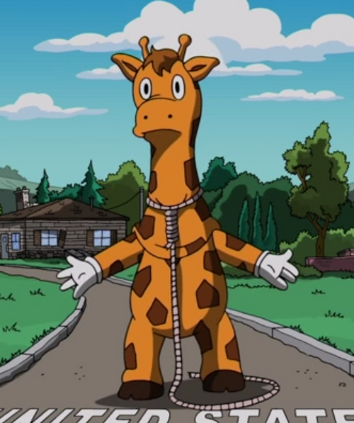 Geoffrey the Giraffe - Wikisimpsons, the Simpsons Wiki