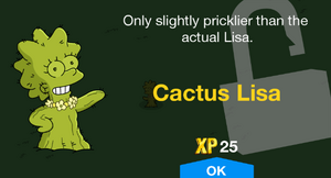 Only slightly pricklier than the actual Lisa.