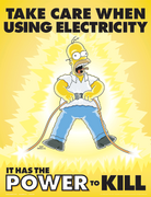 The Simpsons Safety Posters - Wikisimpsons, the Simpsons Wiki